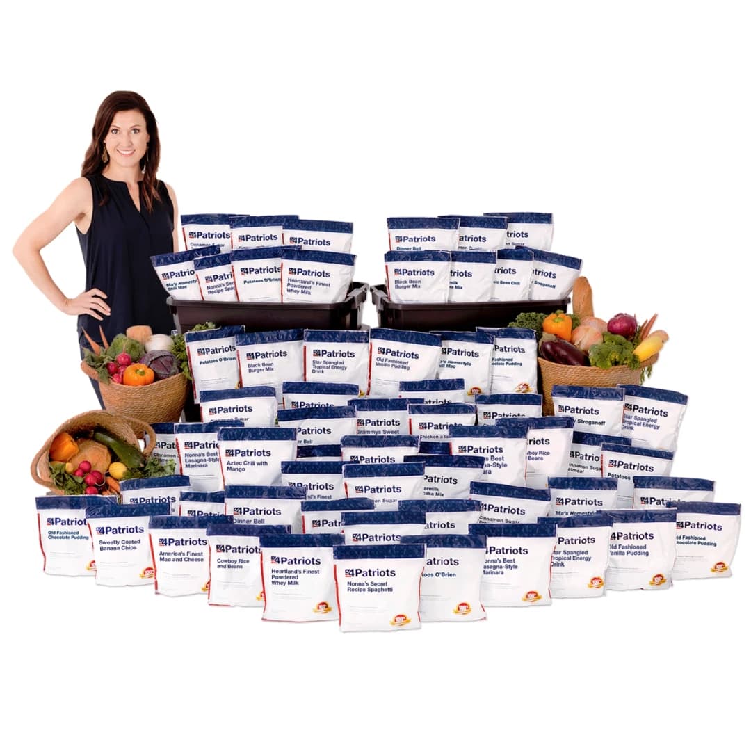 4Patriots 3-Month Emergency Survival Food Kit product photo
